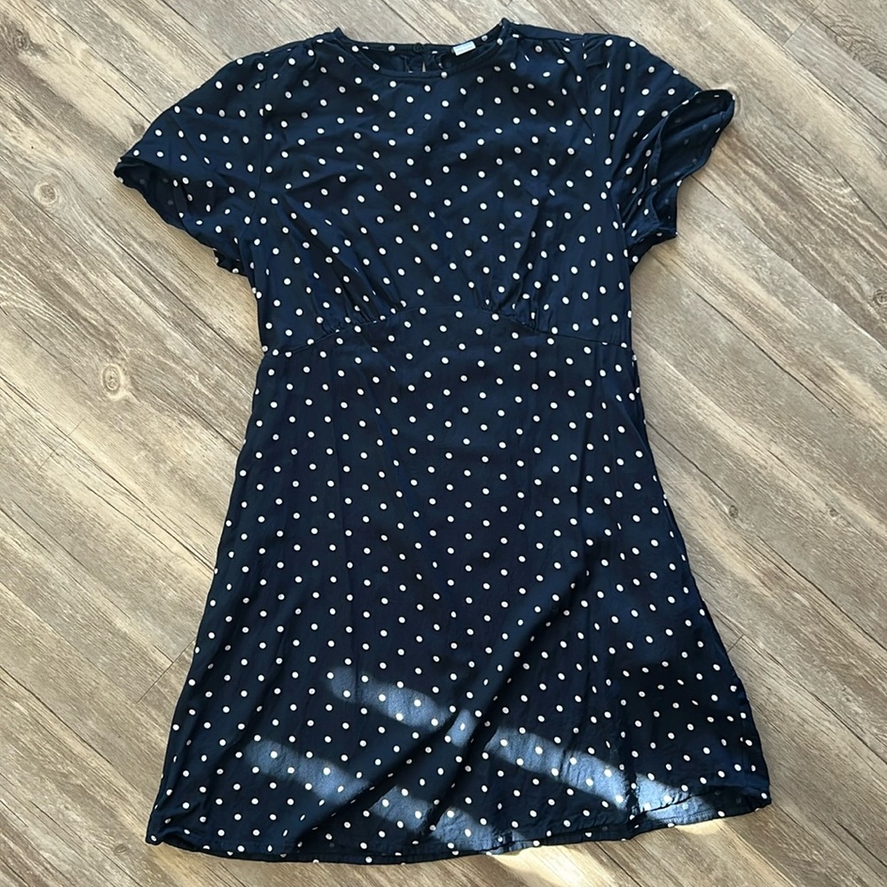 Old Navy Printed Crepe Mini Dress